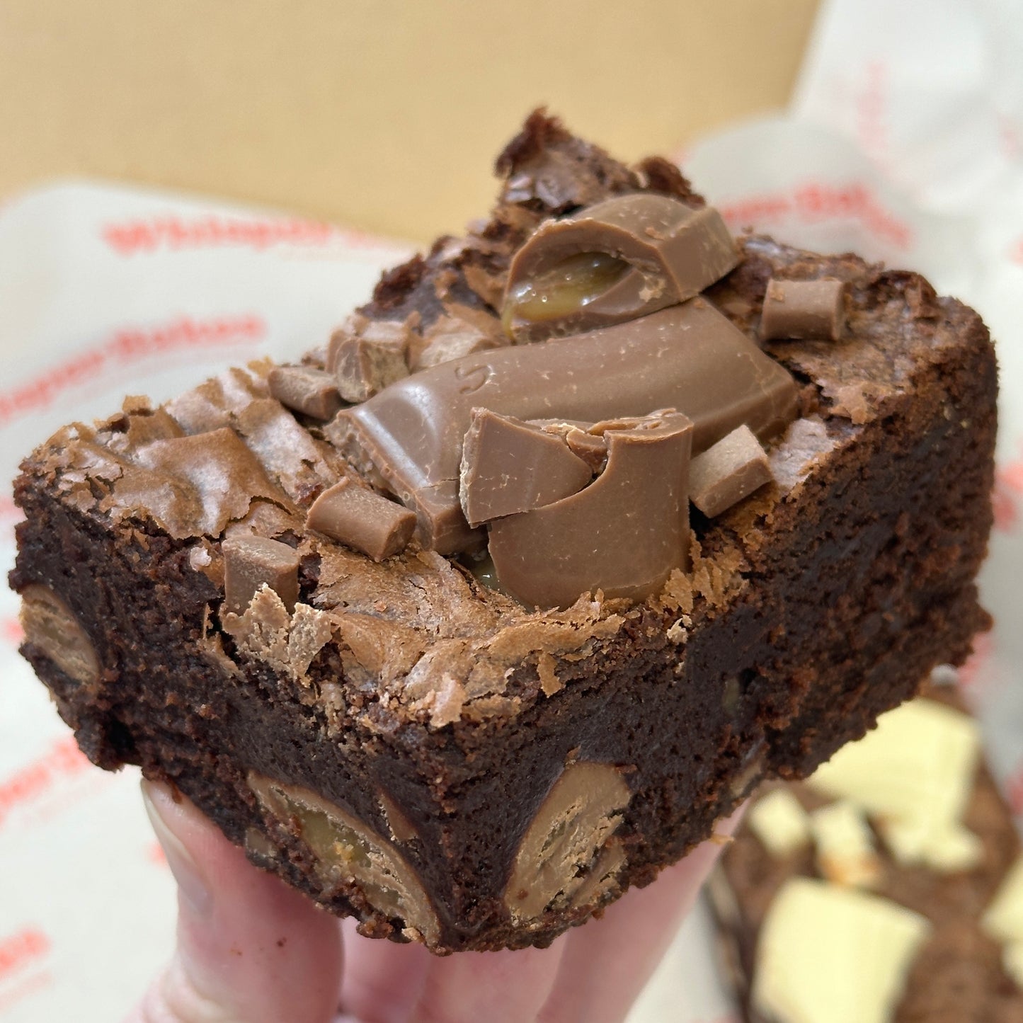 Galaxy Caramel Brownie