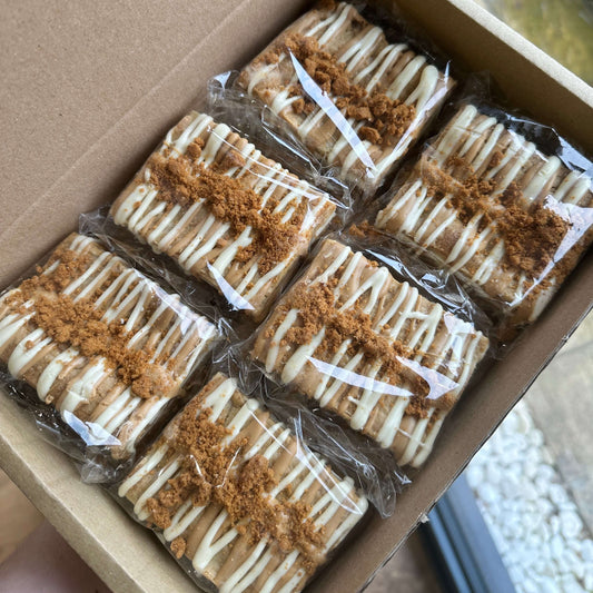 White Chocolate and Biscoff Cookie x6